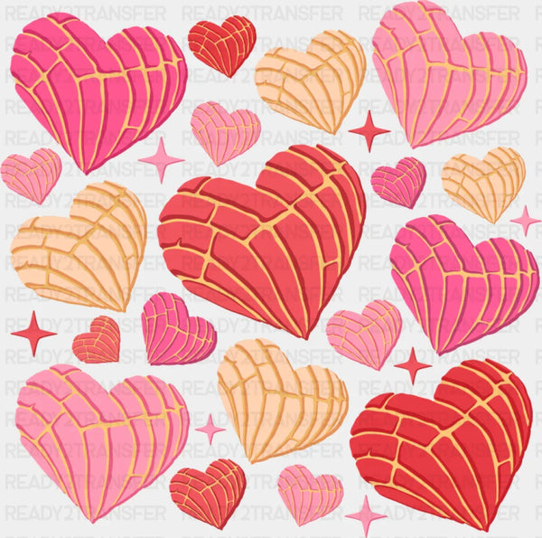 Concha Hearts - Valentine's Day DTF Transfer