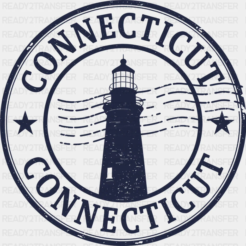 Connecticut - States & Cities DTF Transfer