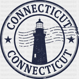 Connecticut - States & Cities DTF Transfer