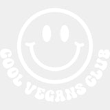 Cool Vegans Club Smiley - Vegan DTF Transfers - Adult Unisex - S & M (10’’) / Light Color Design (See Imaging)