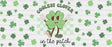Coolest Clover In The Patch - St Patrick Cup Wrap Uv Sticker Permanent Dtf Decal