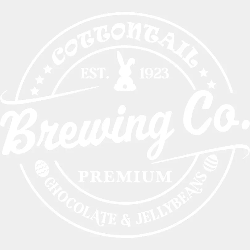 Cottontail Brewing Co. Easter Dtf Heat Transfer Design