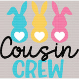 Cousin Crew Easter DTF Heat Transfer, Easter Design - ready2transfer