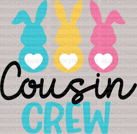 Cousin Crew Easter DTF Heat Transfer, Easter Design - ready2transfer