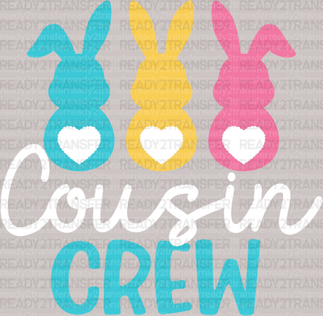 Cousin Crew Easter DTF Heat Transfer, Easter Design - ready2transfer