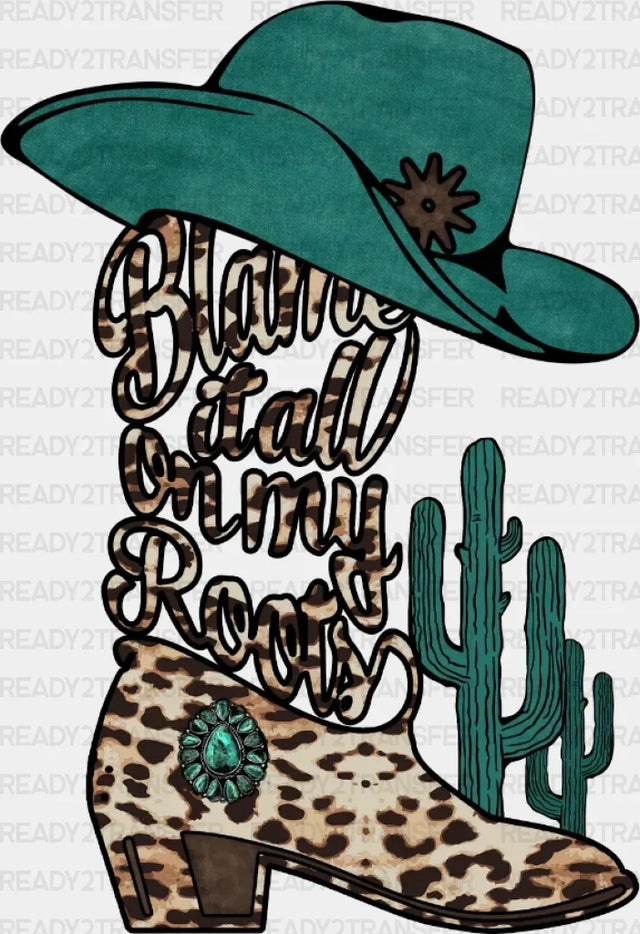 Cowboy Boots Dtf Transfer