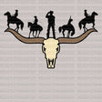 COWBOY ON BULL DTF Transfer ready2transfer