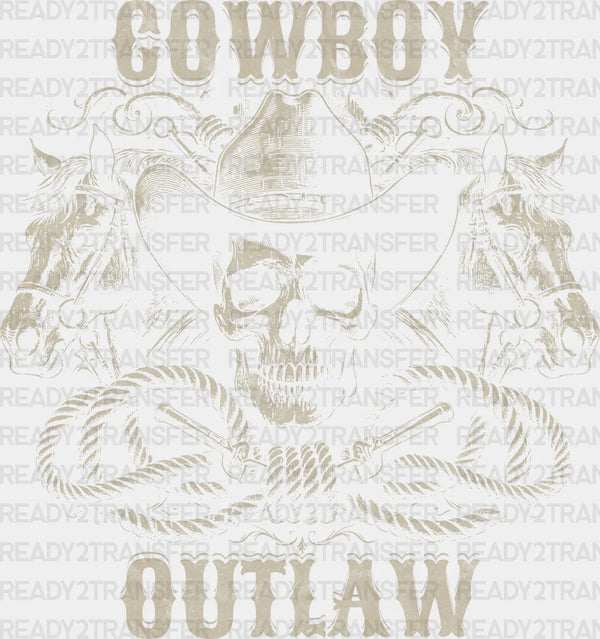 Cowboy Outlaw Design - Rodeo DTF Transfers
