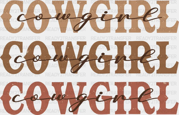 COWGIRL COWGIRL DTF Transfer