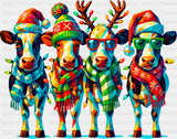 Cows - Christmas DTF Transfer
