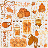 Cozy Autumn Fall DTF Transfer