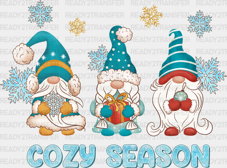 Cozy Season Gnome Design - Winter Iron On Dtf Transfer