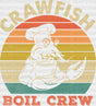Crawfish Boil Crew Colorful - Dtf Transfer