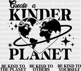 Create A Kinder Planet Dtf Transfer