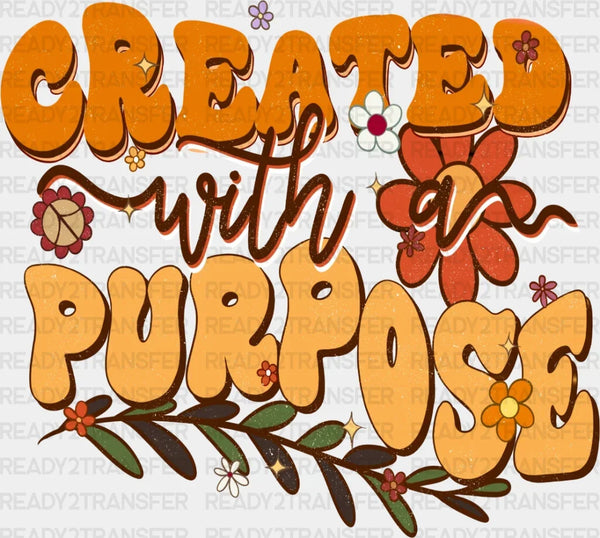 Created With Purpose DTF Transfer