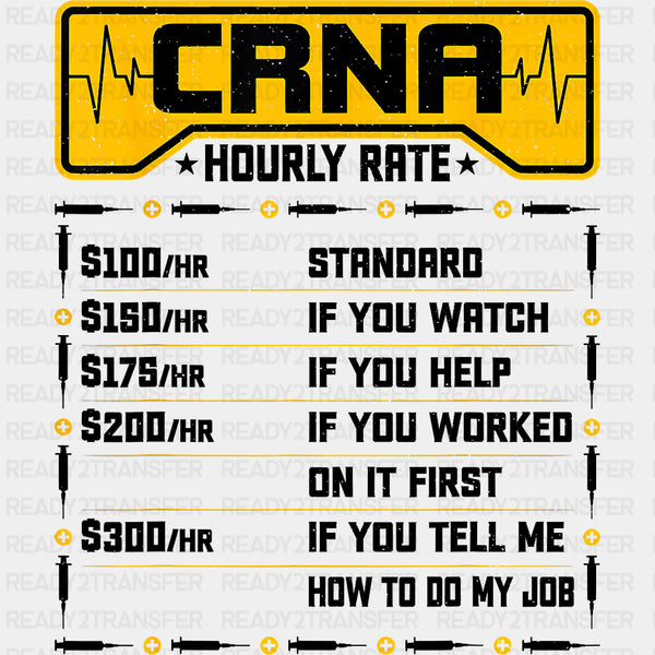 CRNA Hourly Rate - CRNA Nurse DTF Transfers