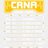 CRNA Hourly Rate - CRNA Nurse DTF Transfers ready2transfer Light Color Design (See Imaging)