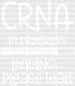 CRNA In Progress Design - CRNA DTF Transfers ready2transfer White