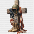 Cross - Army DTF Transfers