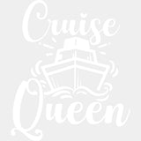 Cruise Queen - Family Cruise DTF heat transfer ready2transfer Light Color Design ( See imaging )