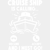 Cruise Ship Is Calling - Family Cruise DTF heat transfer ready2transfer Light Color Design ( See imaging )
