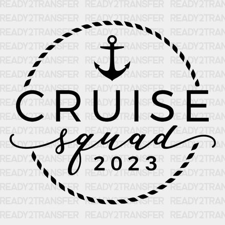 Cruise Squad Dtf Transfer