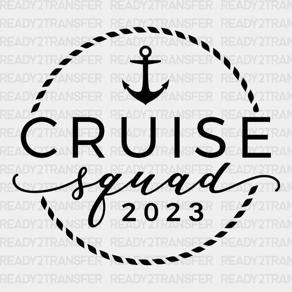 Cruise Squad DTF Transfer