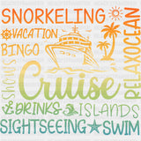 Cruise Vacation Design - Family Cruise DTF heat transfer ready2transfer