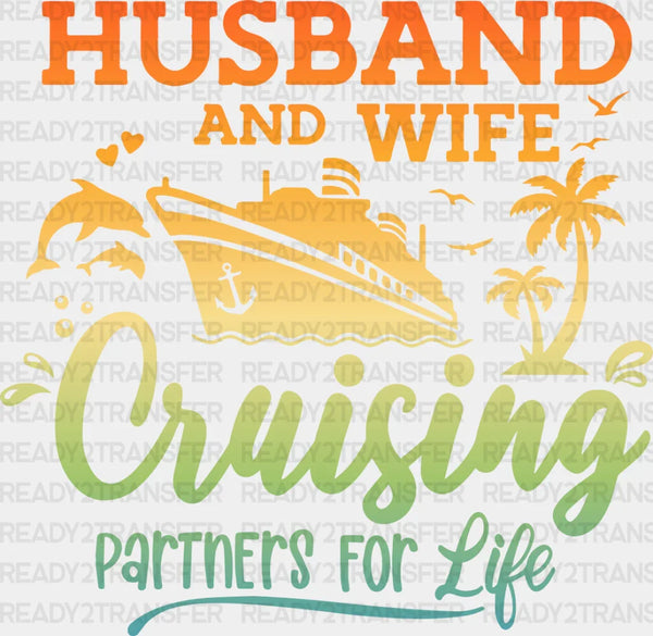 Cruising Partners For Life - Family Cruise DTF heat transfer