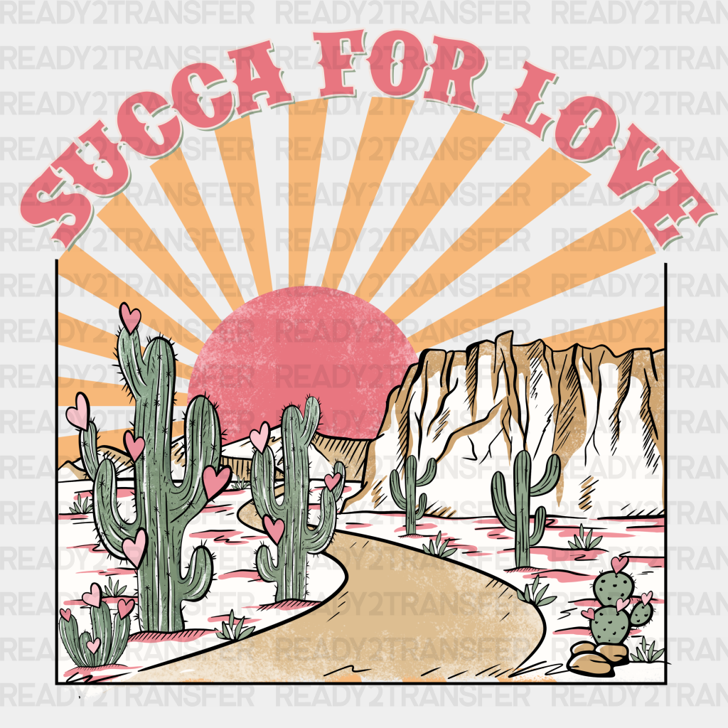 Cucca For Love Sunshine Dtf Transfer