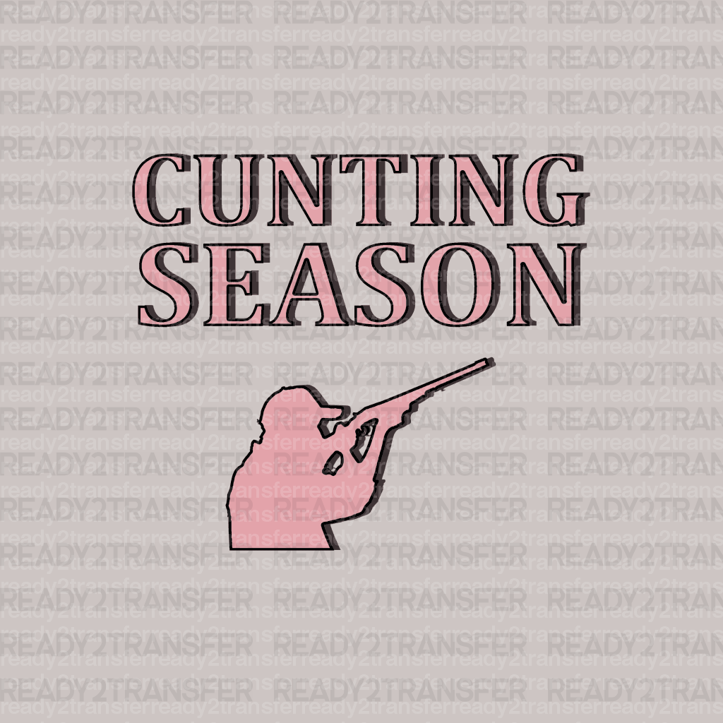 CUNTING X SEASON DTF Transfer - ready2transfer