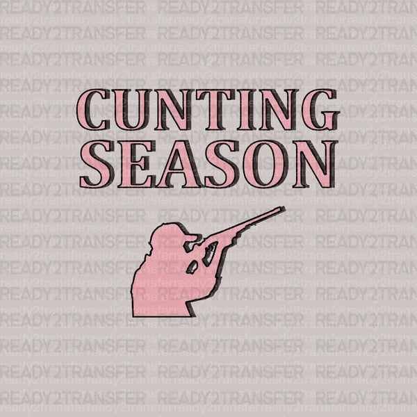 CUNTING X SEASON DTF Transfer