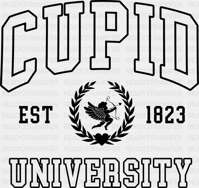 Cupid University Est 1823 Dtf Transfer