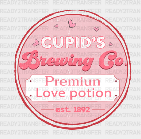 Cupids Brewing Co Premium Love Potion Dtf Transfer