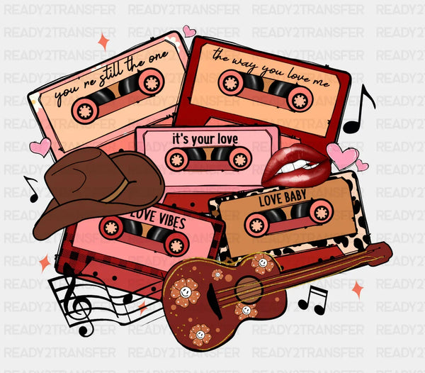 CUPIDS LOVE SONGS DTF Transfer