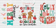 Cutest Cookies - Christmas Cup Wrap Uv Sticker Permanent Dtf Decal