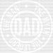 Dad Circle Design Father's Day DTF Transfer ready2transfer White