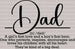 DAD COMMENT - Father's Day DTF Transfer ready2transfer Black