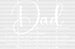 Dad Father's Day DTF Transfer ready2transfer White