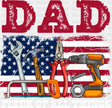 Dad Fixer Of All Things US Flag - Father’s Day DTF Transfer