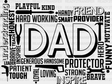 Dad Generous Protector Father’s Day Dtf Transfer Adult Unisex - S & M (10’) / Black