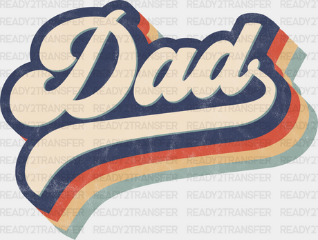 Dad Retro Style Father’s Day Dtf Transfer