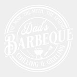 Dad's Barbeque - BBQ DTF Transfers ready2transfer Light Color Design (See Imaging)