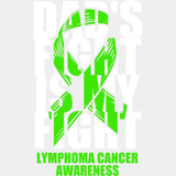 Dad's Fight Is My Fight, Lymphoma Cancer Awareness - Lymphoma DTF Transfers ready2transfer Light Color Design (See Imaging)