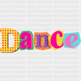 Dance Cutout Design - Dancing DTF Transfers ready2transfer