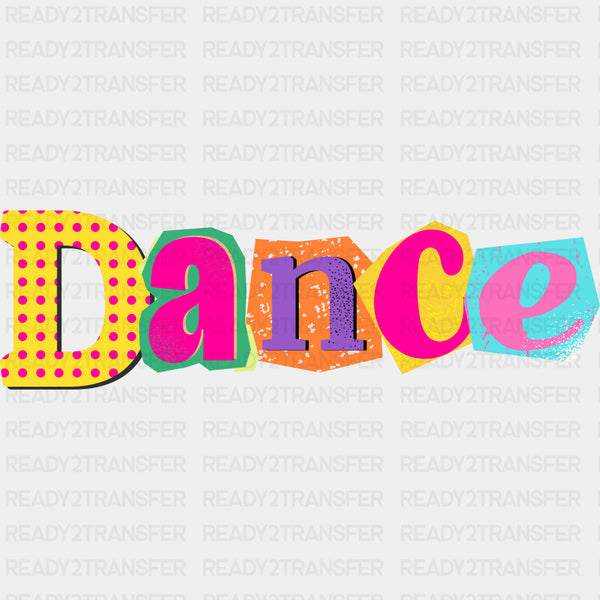 Dance Cutout Design - Dancing DTF Transfers