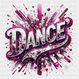 Dance Dark Pink - Dancing DTF Transfers ready2transfer