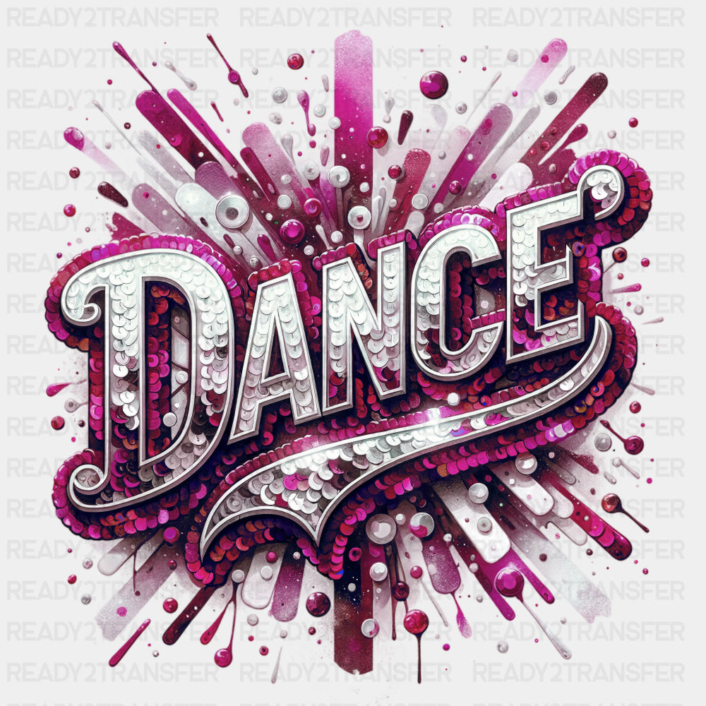 Dance Dark Pink - Dancing DTF Transfers ready2transfer