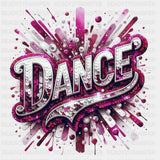 Dance Dark Pink - Dancing DTF Transfers ready2transfer