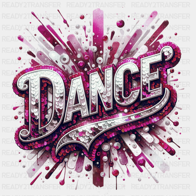 Dance Dark Pink - Dancing DTF Transfers ready2transfer